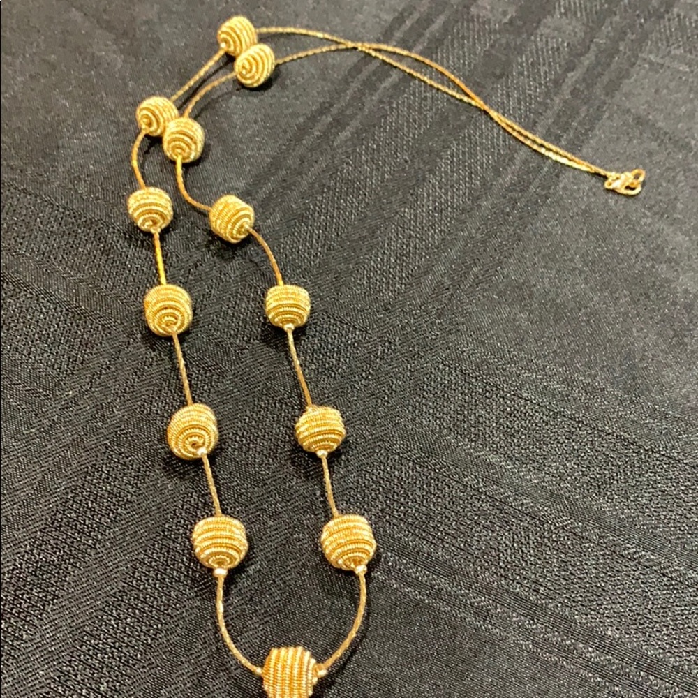NIB Bellissima Choice gold toned necklace